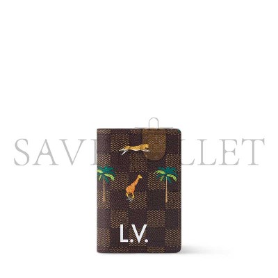 LOUIS VUITTON POCKET ORGANIZER X THE DARJEELING LIMITED N40869 (11.1*7.5*1cm) 